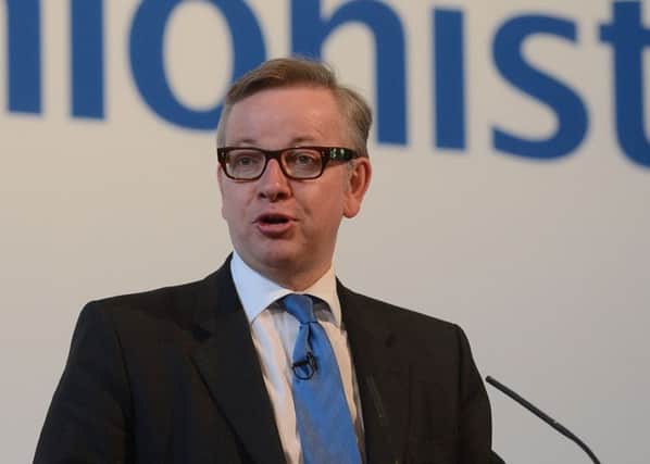 Michael Gove made the error when talking about the EU's Common Fisheries Policy. Picture: Neil Hanna