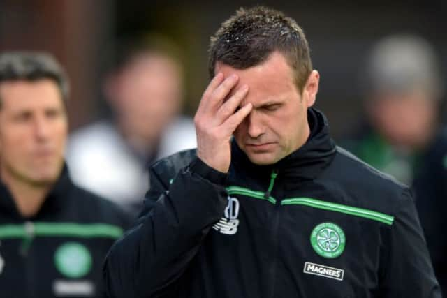 Ronny Deila's position as manager of Celtic had become increasingly untenable. Picture: PA