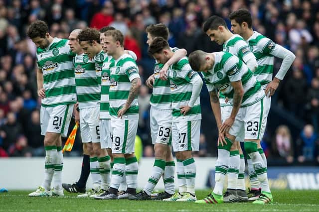 Sunday's loss to Rangers represented the lowest point of Ronny Deila's tenure. Picture: John Devlin