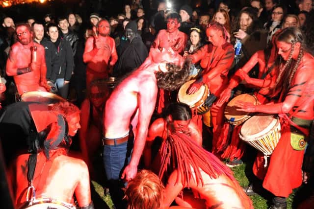 Beltane Fire Festival. Picture: Ian Rutherford