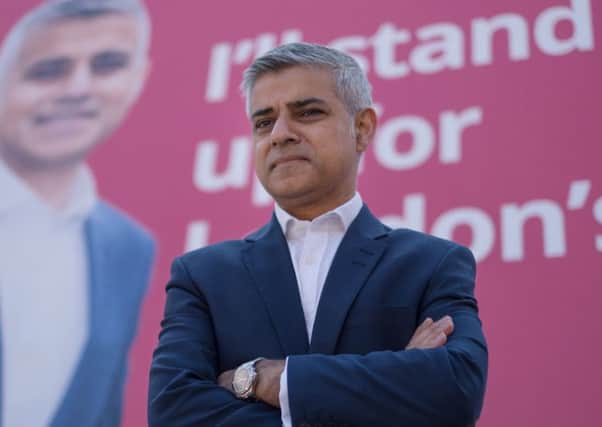 Labour's candidate for London Mayor, Sadiq Khan. Picture: PA