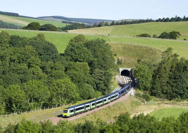 The  Borders Railway has proved a success. Picture: TSPL