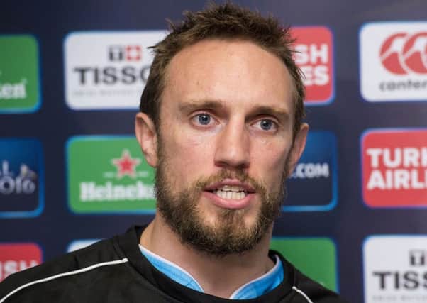 Glasgow Warriors player Mike Blair will take up a coaching role at the club. Picture: SNS