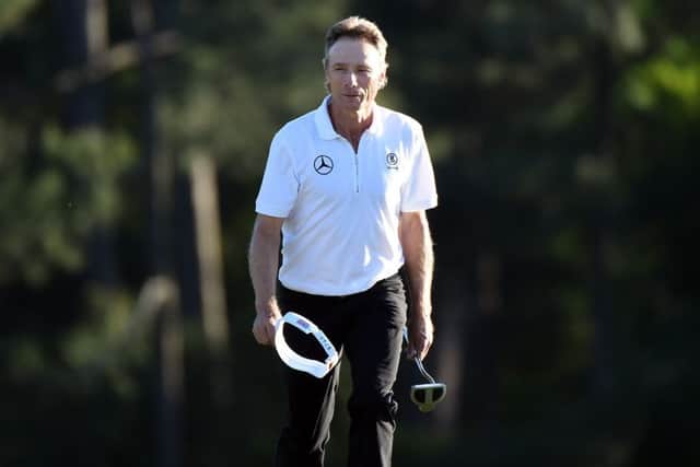 Bernhard Langer was in contention at this years Masters and says age is no barrier to major success, particularly at the Open where the old skill of shaping shots still matters.
Picture: Getty Images