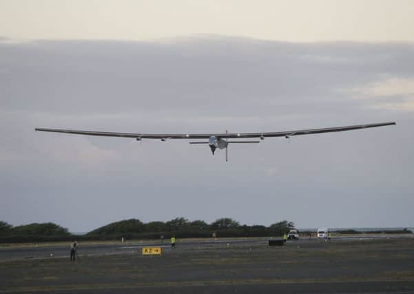 Solar Impulse 2 is on a round-the-world journey that started in Abu Dhabi in March last year. Picture: AP