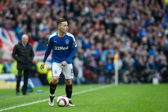 Rangers will play their last league game three weeks before their return to Hampden. Picture: John Devlin