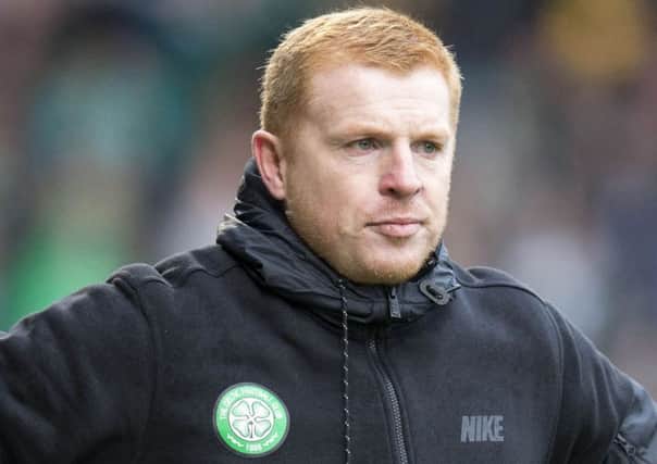 Neil Lennon during his tenure as Celtic manager. Picture: PA