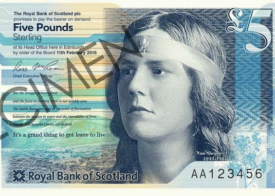 New Â£5 note