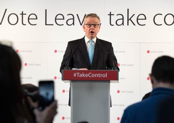 Michael Goves attack on the EU failed to square the circle over the contentious subject of freedom of movement. Picture: Getty Images