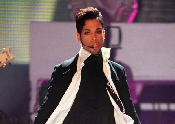 Prince in concert in 1997. Picture: PA