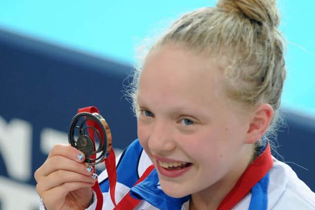 Swimmer Erraid Davies. Picture: Lisa Ferguson