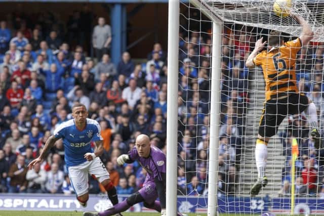 James Tavernier scores the equaliser. Picture: Getty
