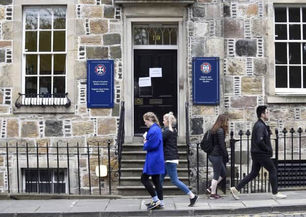 Edinburgh University said it would apply the Home Office rule to all staff. Photograph: Jane Barlow