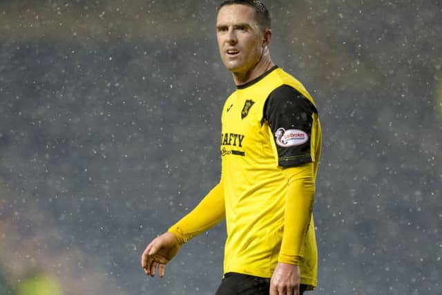 Livingston's Mark Fotheringham faces a play-off battle to try to keep the club in the Championship. Picture: Craig Williamson/SNS