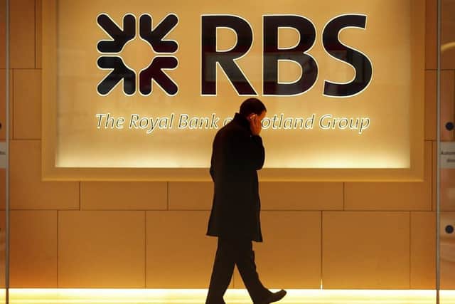 RBS: Set to announce losses of £957. Picture: Getty Images