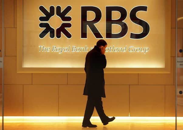 RBS: Set to announce losses of Â£957. Picture: Getty Images
