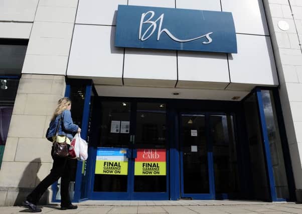Almost 11,000 jobs are at risk at BHS. Picture: Michael Gillen