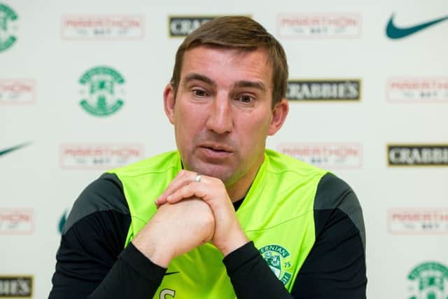 Alan Stubbs says Falkirk are now favourites to finish second. Picture: SNS.