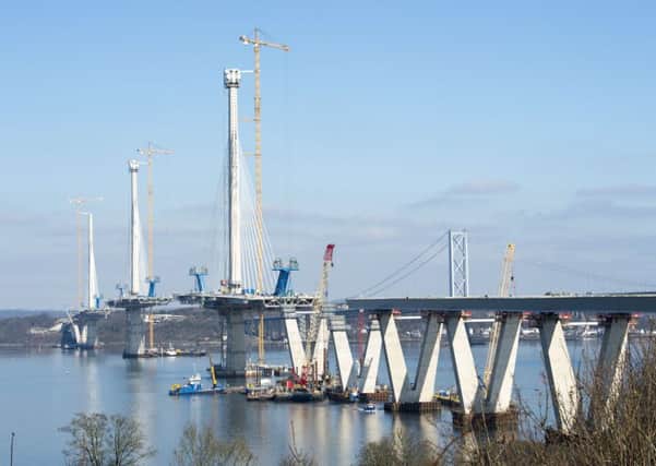 The Queensferry Crossing is a sign of Edinburgh's 'vibrancy', said Derek Shewan. Picture: Ian Rutherford