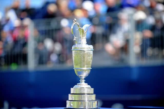 The Claret Jug. Picture: Jane Barlow