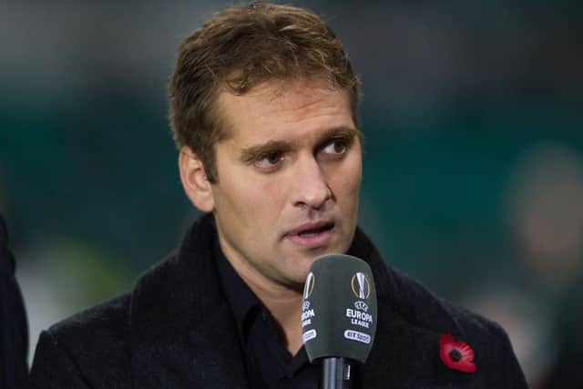 Petrov has done some punditry work for BT Sport covering Celtic games in Europe. Picture: John Devlin