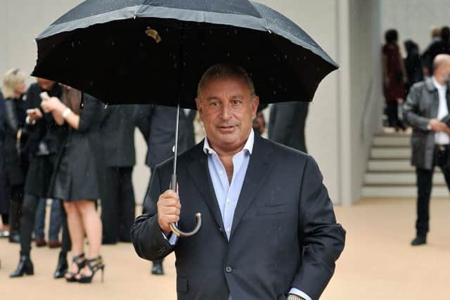 Philip Green . Picture: PA