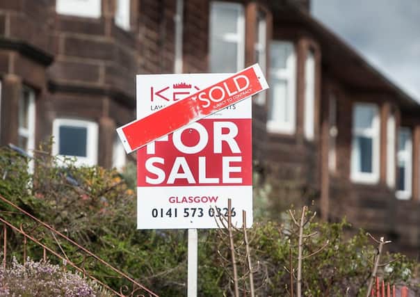 Houses were being snapped up ahead of tax deadline. Picture: John Devlin