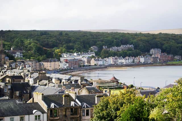 Rothesay on the Isle of Bute. Second homes account for a fifth of all properties on the island. PIC John Devlin.