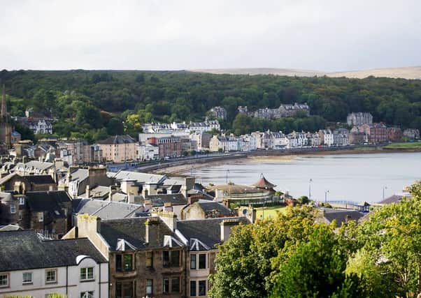 Rothesay on the Isle of Bute. Second homes account for a fifth of all properties on the island. PIC John Devlin.