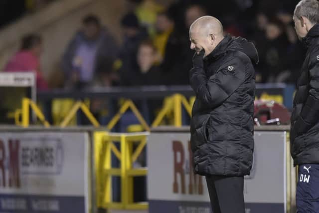 Rangers manager Mark Warburton said there were no excuses for a poor performance against Livingston. Picture: Craig Williamson/SNS