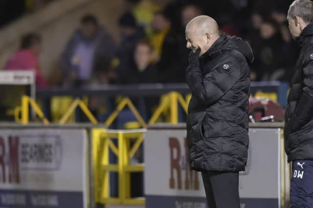 Rangers manager Mark Warburton said there were no excuses for a poor performance against Livingston. Picture: Craig Williamson/SNS