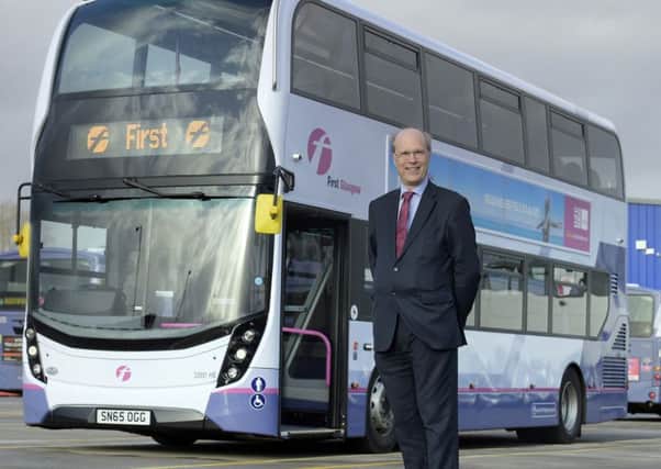 First Bus managing director Giles Fearnley. Picture: Sandy Young