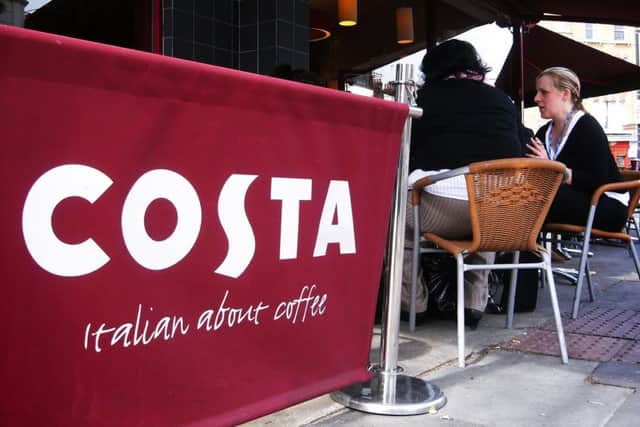 Rising profits at Costa boosted its parent's earnings. Picture: Newscast/PA Wire