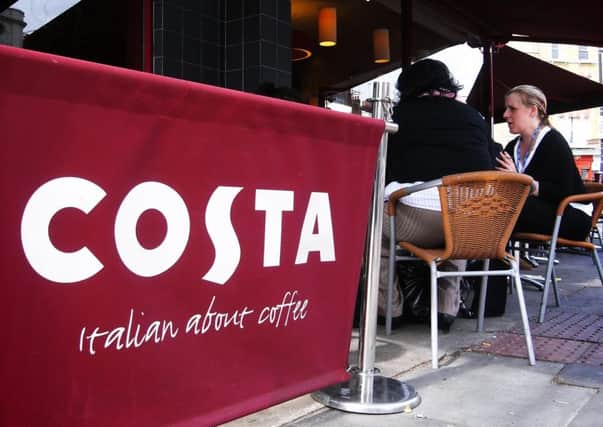 Rising profits at Costa boosted its parent's earnings. Picture: Newscast/PA Wire