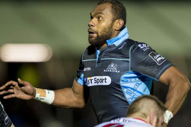Leone Nakarawa has been allowed to leave Glasgow Warriors a year early. Picture: SNS