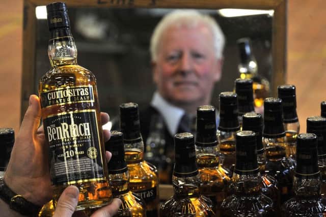 BenRiach, led by managing director Billy Walker, is being bought by Jack Daniel's owner Brown-Forman. Picture: Ian Rutherford