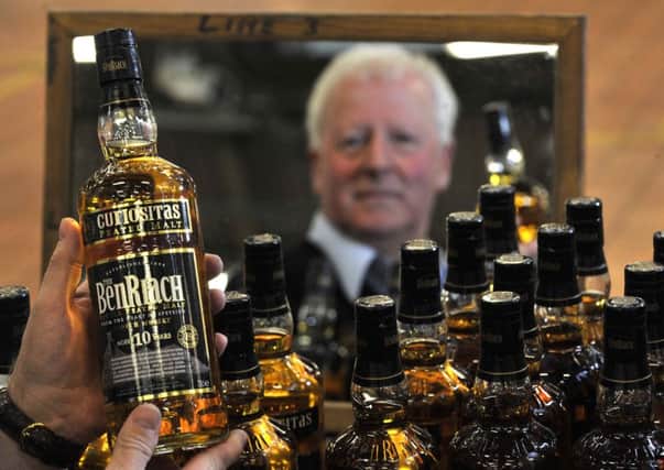 BenRiach, led by managing director Billy Walker, is being bought by Jack Daniel's owner Brown-Forman. Picture: Ian Rutherford