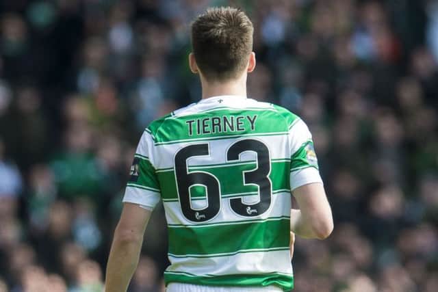 Kieran Tierney is up for the Young Player of the Year award. Picture: SNS