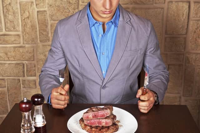 Eating red meat, combined with a poor overall diet lacking fruit and veg, increases biological age. Picture: Ruslan Olinchuk