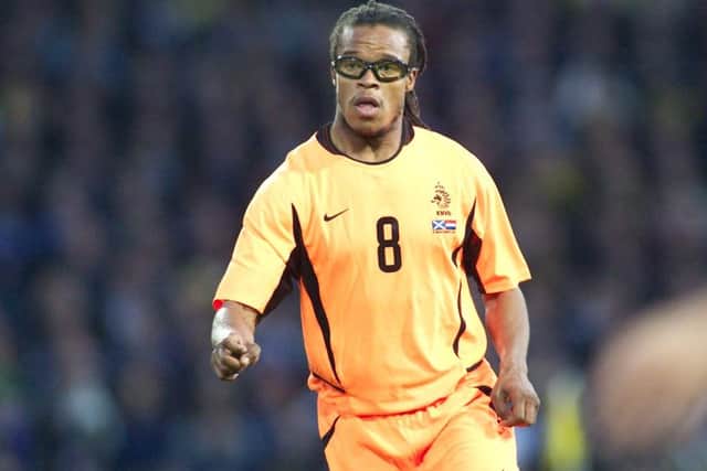 Edgar Davids says Celtic need their rivalry with Rangers. Picture: SNS