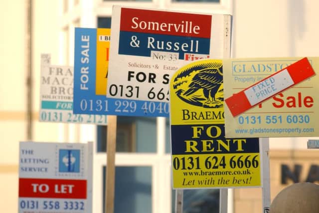 The first full-years statistics for returns from the Land and Buildings Transaction Tax showed that the Scottish Government raised just over Â£414m in total.
Picture: Phil Wilkinson