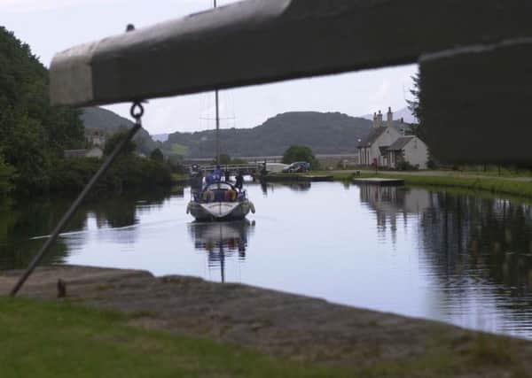 215-year-old Argyll waterway Crinan Canal. Picture: Allan Milligan