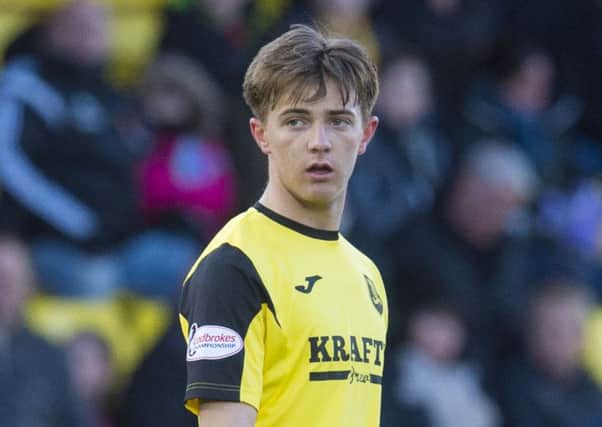 Matthew Knox in action for Livingston against Rangers on Tuesday. Picture: SNS