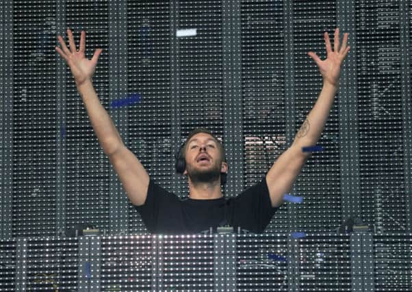 Scots DJ Calvin Harris has been injured in a car accident. Picture: Lisa Ferguson
