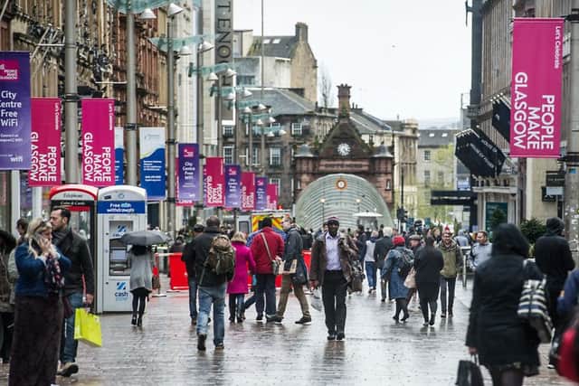 Glasgow's office market enjoyed a strong start to the year, said CBRE. Picture: John Devlin