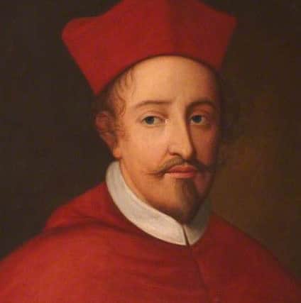 Cardinal Beaton (1494-1546) murdered at the seat of the church in Scotland, St Andrews Castle. PIC University of St Andrews