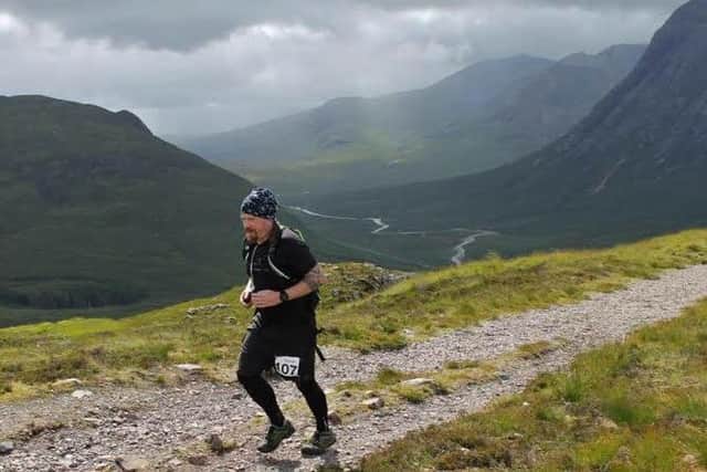 Daniel will complete another 27 marathons this year. Picture: Fiona Rennie