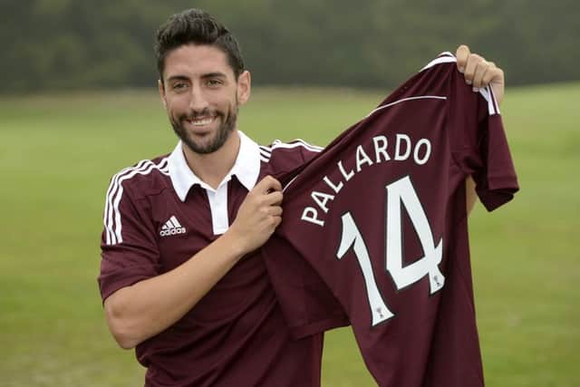 Spaniard Miguel Pallardo will leave Hearts this summer. Picture: Julie Bull
