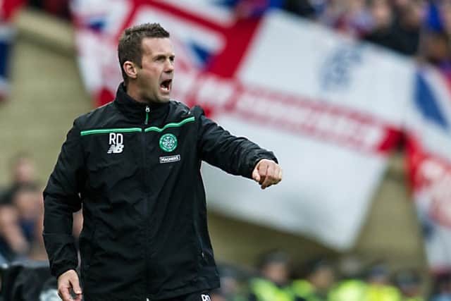 Ronny Deila hopes Celtic break the record shared by both sides of the Old Firm. Picture: John Devlin