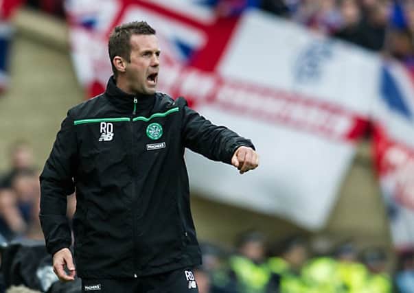 Ronny Deila hopes Celtic break the record shared by both sides of the Old Firm. Picture: John Devlin